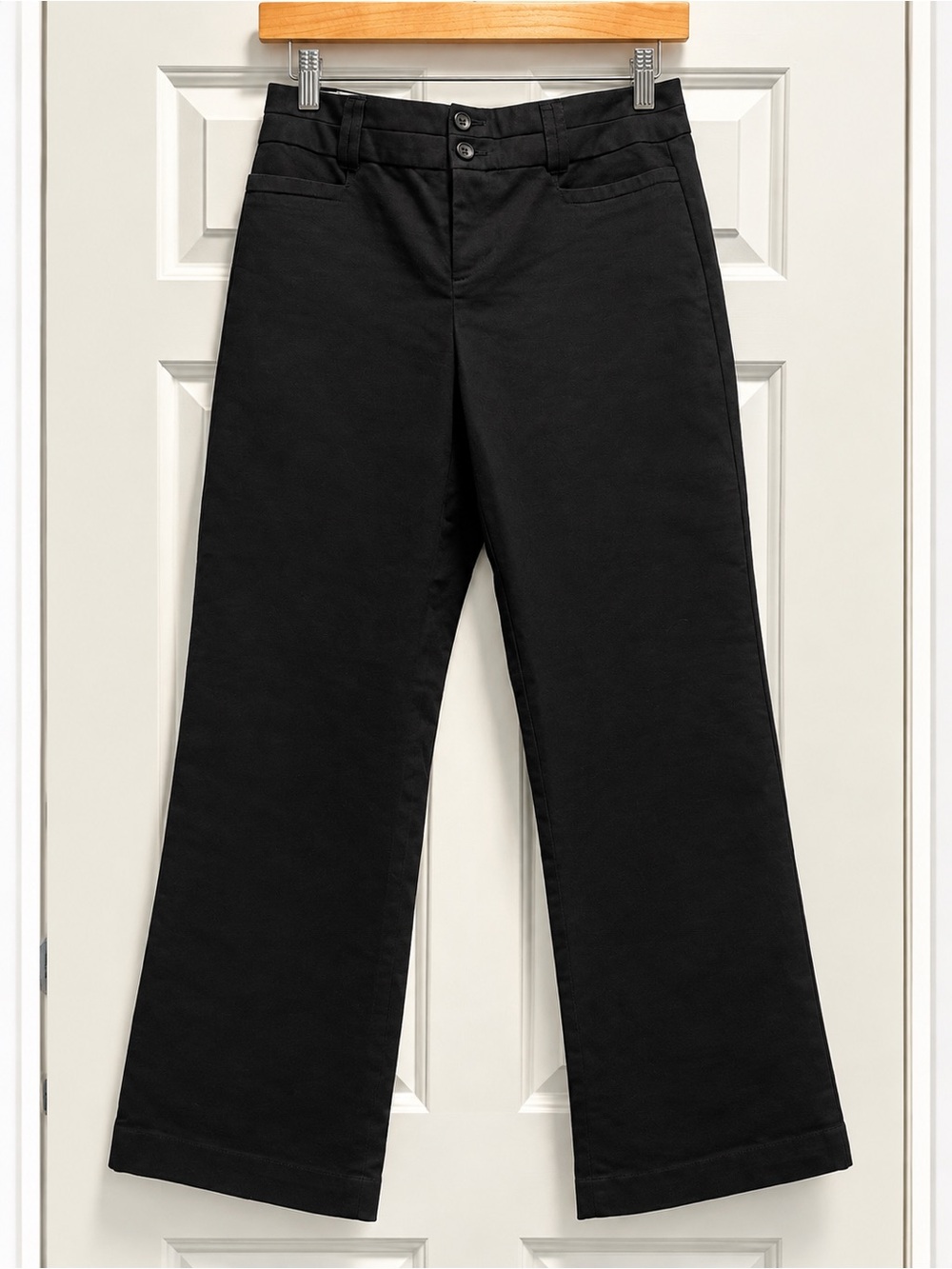 J.Crew Black Dress Pants Trousers Size 6 Classic Career Workwear